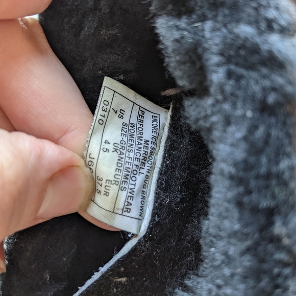 Merrell Encore Ice Smooth Bug Brown Lined Clogs Women's Size 7 - Picture 3 of 9